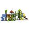 ODM Colorful Outdoor Playground Kids Play Area Plastic Playhouse Slide