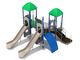 OEM Water Theme Park Play Equipment Tall Hard Plastic Slide For Stairs