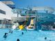 Durable Fiberglass Swimming Pool Slide Outdoor Water Theme Park Amusement Games Play Equuipment