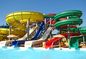 Fiberglass kiddie fun slide Amusement Aqua Water Park Swim Toy Pool Rides