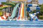 1 Person Water Park Tube Slide Swimming Pool Game Equipment  For Children