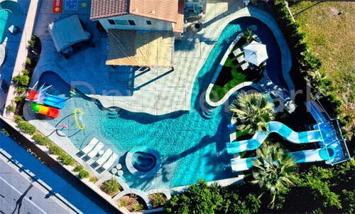 Proyek villa pribadi Amerika