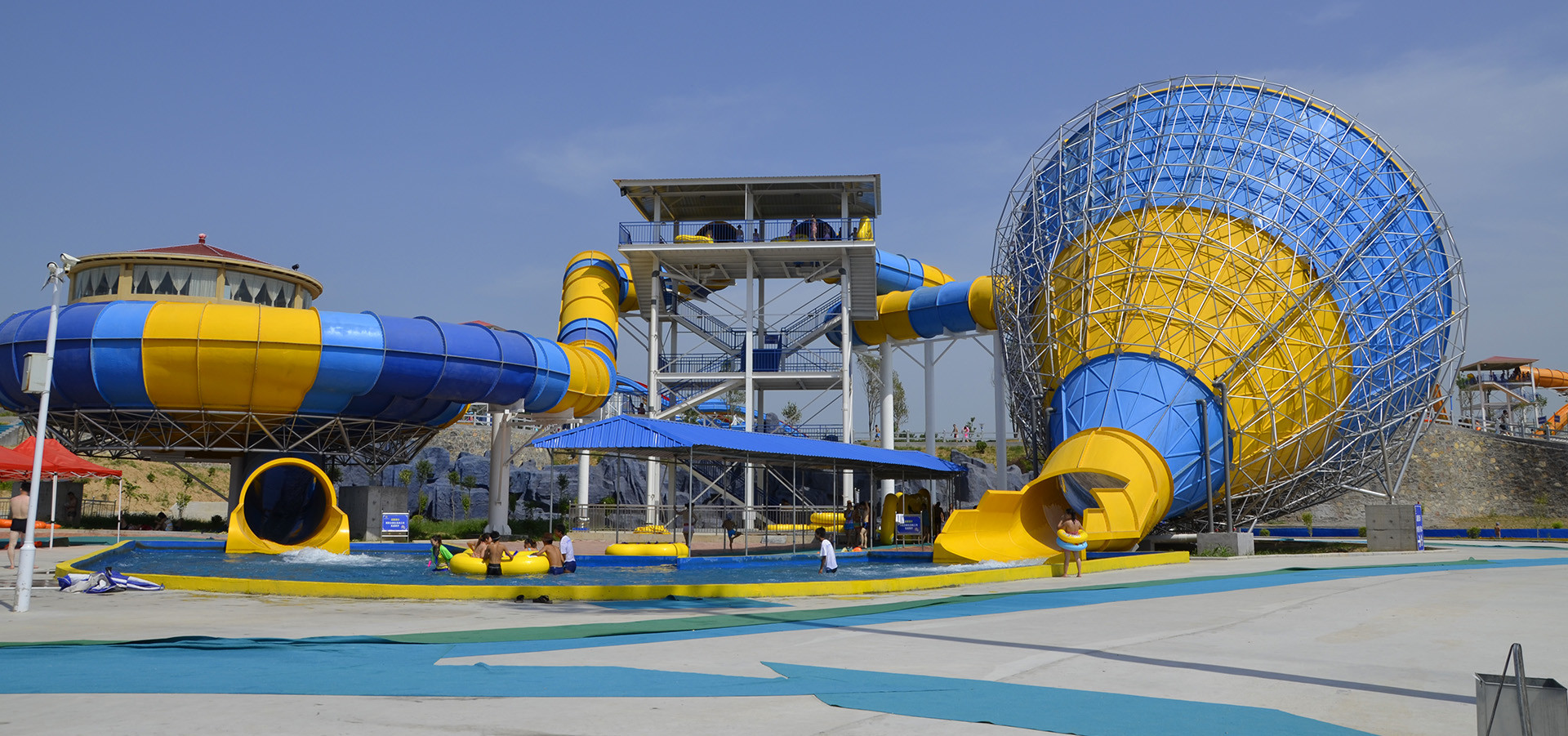 kualitas Slide Taman Air pabrik