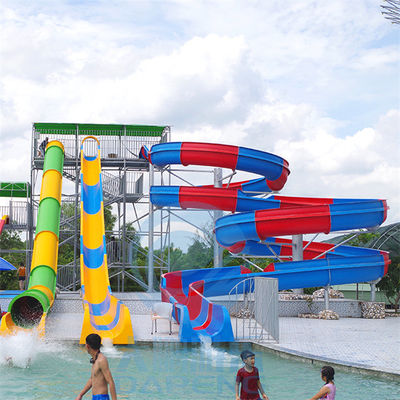 Harga yang bagus 7.0m Tinggi Slide Air Komersial Besar Slide Air Profesional Serat Kaca on line