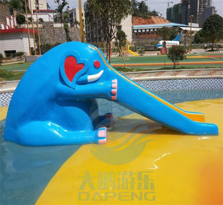 Harga yang bagus Slide kolam renang mini berbentuk gajah Slide kolam renang komersial luar ruangan disesuaikan on line