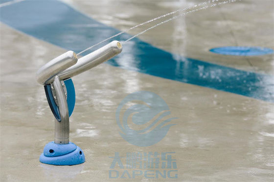 Harga yang bagus Aqua Spray Park 304 Stainless Steel Double Spray Water Gun Untuk Anak-anak Splash Zone on line