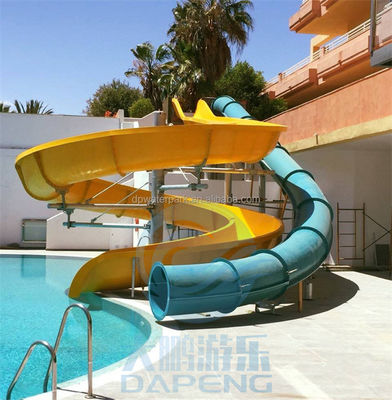 Harga yang bagus 10 PSI Swimming Pool Water Slide Fiberglass Commercial Water Play Equipment on line