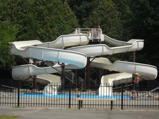Harga yang bagus Hiburan Anak Peralatan Taman Air Anak-anak bermain Slide Set on line