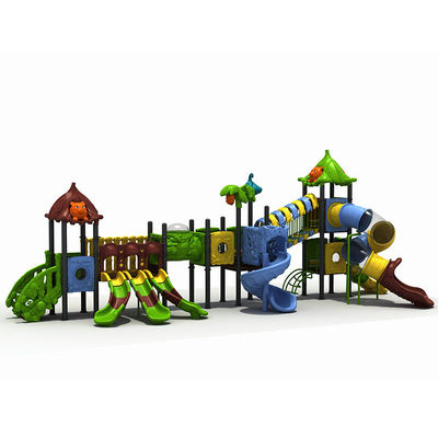 Harga yang bagus ODM Berwarna-warni taman bermain anak-anak bermain area Playhouse Plastik Slide on line