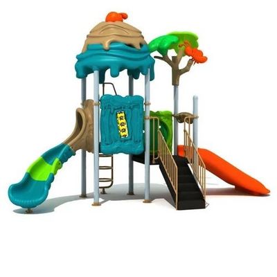 Harga yang bagus ODM Taman bermain luar ruangan Anak-anak Permainan Rumah bermain Plastik Water Slide on line