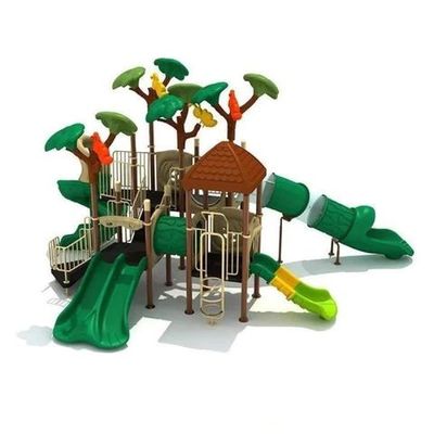 Harga yang bagus ODM Taman bermain air luar ruangan anak-anak Slide rumah bermain plastik untuk anak-anak bermain on line