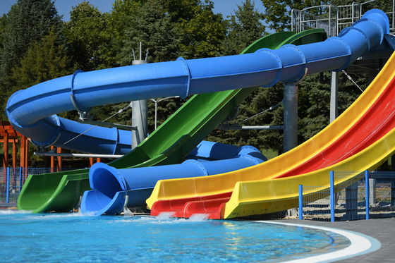 Harga yang bagus Asesoris kolam renang OEM Fiberglass Slide Untuk Anak-anak on line
