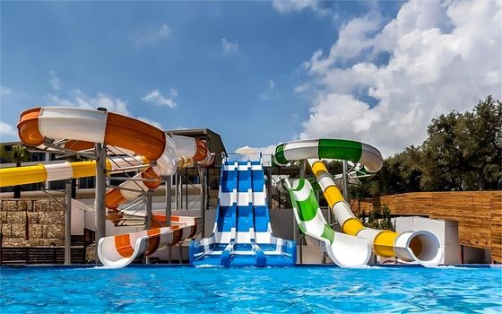 Harga yang bagus Tema ODM Taman Air Hiburan Bersepeda Hiburan Slide Air untuk Anak-anak on line