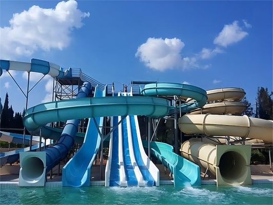 Harga yang bagus ODM Taman Air Luar Ruang Taman bermain Hiburan Game Peralatan Slide Set on line