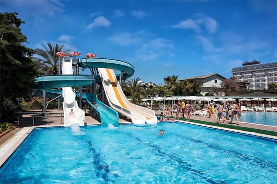 Harga yang bagus Anak Taman Air Olahraga Custom Playhouse Slide Untuk Permainan Luar Ruang on line