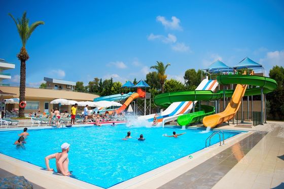 Harga yang bagus Taman Hiburan Anak-anak Berenang Anak-anak Permainan Peralatan Slide Air Serat Kaca on line