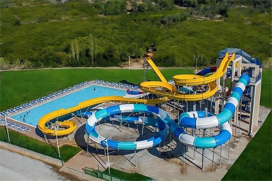 Harga yang bagus OEM Taman Air Luar Ruangan Taman Hiburan Bersepeda Playhouse Slide untuk Anak-anak on line