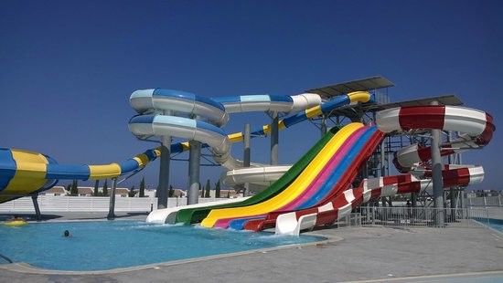 Harga yang bagus Peralatan kolam renang di luar ruangan Slide on line