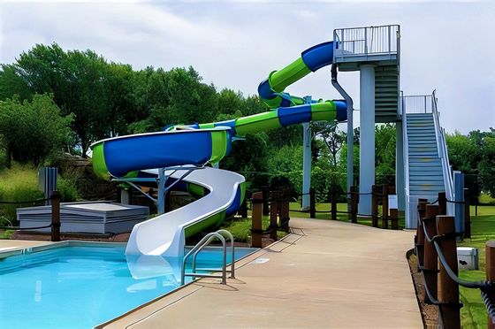 Harga yang bagus Kolam renang outdoor Fiberglass Peralatan taman air untuk taman bermain on line