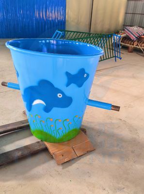 Harga yang bagus Hotel Komersial Semprot Air Splash Pad Game Play Equipment Ember Untuk Anak-anak on line