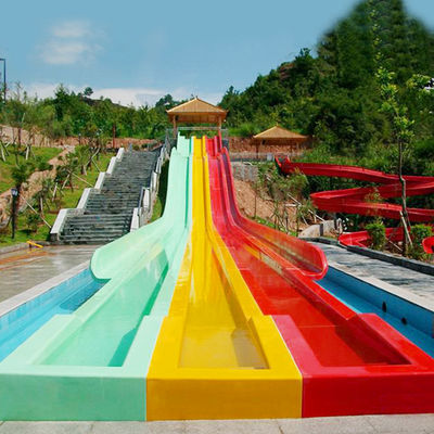 Harga yang bagus 9m Height Fiberglass Water Slide with 100m³/slide Water Flow for 5-10 Passengers in Water Park on line
