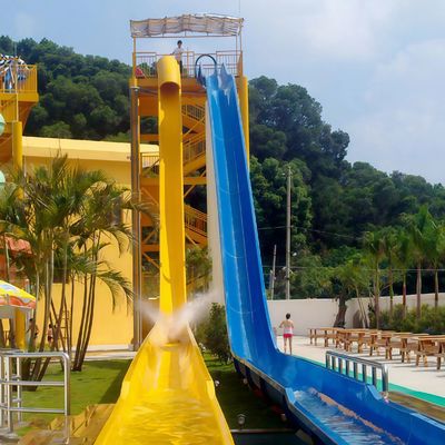 Harga yang bagus Exciting High Speed Fiberglass Slide Customizable Combination Design  With Free 2D Design  With Installation Drawings Delivery Within 30 Days on line