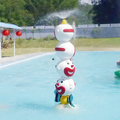 Harga yang bagus Commercial Water Splash Pad For Residential Areas Fiberglass Water Play Features And Equipment Customize Designed Children'S Pool on line