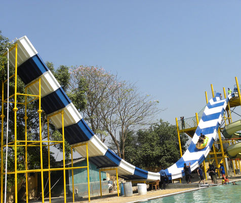 U Bentuk Pendulum Taman Air Slide Serat Kaca Dp-Pen01 Anti Korosi