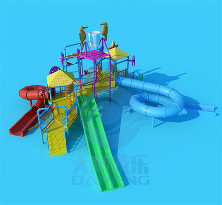 Slide Taman Air Komersial Menengah Slide Taman Air Serat Kaca