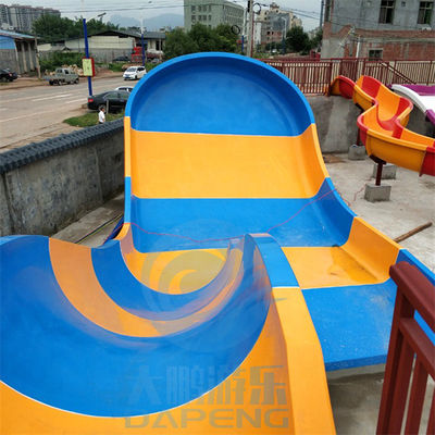 Slide Air Boomerang Kecil Anak-anak Fiberglass Swimming Pool Slide