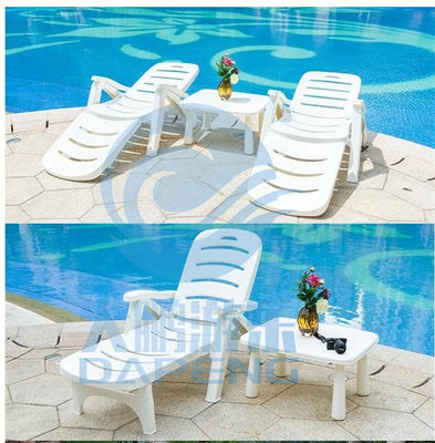 Aksesoris kolam renang halaman Leisure Portable Folding Sun Lounge