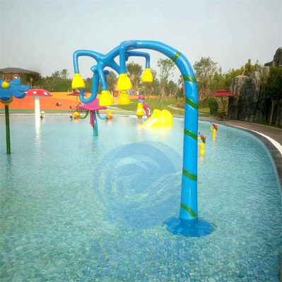 Harga yang bagus Kids Splash Zone Fiberglass Wine Shower Air Jet, Aqua Spray Park Unsur on line