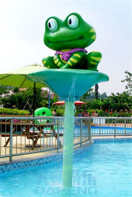 Harga yang bagus Kids Aqua Park Equipment Water Squirting Animals Standing On A Pole on line