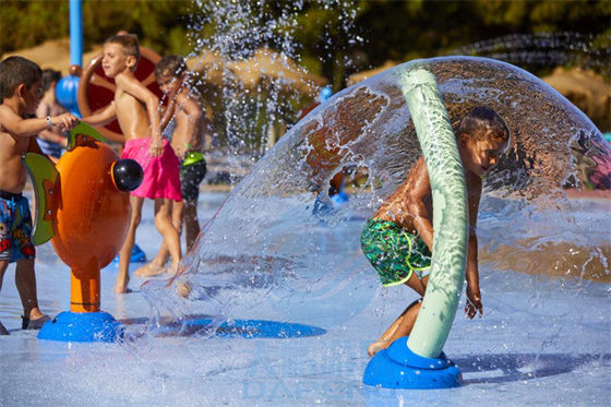 Harga yang bagus Outdoor Fountain Water Splash Pad 1.2M Fade Erosion Resistant Stainless Steel on line