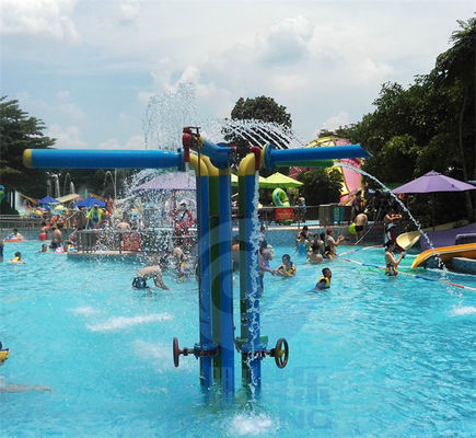 Harga yang bagus Outdoor Water Spray Pad Galvanized Steel Sprinkler Pool Squirt Toys Anti Korosi on line