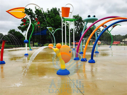 Harga yang bagus Anti-statis Air Outdoor Sprinkler SS 304 Siput Air Splash Tempat bermain on line
