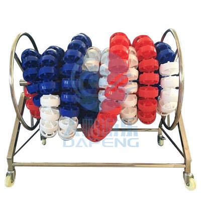 Harga yang bagus CE Aksesoris kolam renang SS 304 316 Lane Line Storage Reel DP-PLR01 Model on line