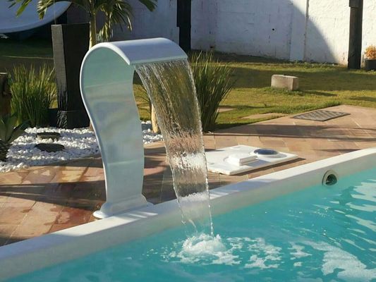 Harga yang bagus OEM Swimming SPA Aksesoris kolam renang Dekorasi Curtain Air Fountain Kepala Air Terjun on line