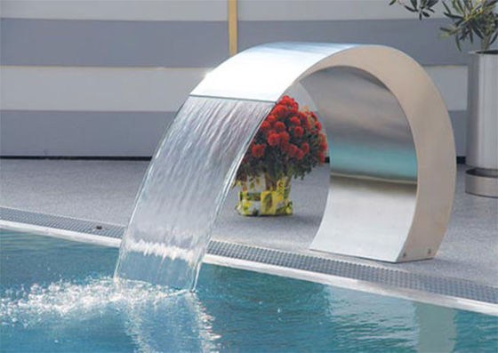 Harga yang bagus SPA Aksesoris kolam renang Peralatan pijat Baja tahan karat Set lengkap Air Terjun Air Mancur on line