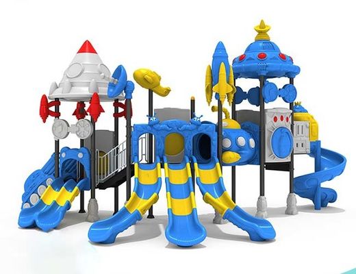 Harga yang bagus OEM Taman Permainan Luar Ruang Peralatan Aman Plastik Playhouse Slide Untuk Anak-anak on line