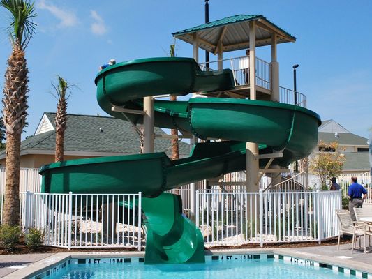 Harga yang bagus OEM Peralatan Taman Hiburan Air Fiberglass Water Slide on line