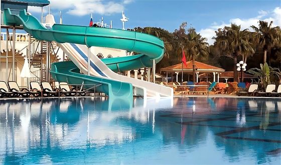 Harga yang bagus ODM Outdoor Kids Water Park Taman bermain Peralatan bermain Fiberglass Slide untuk Anak-anak on line