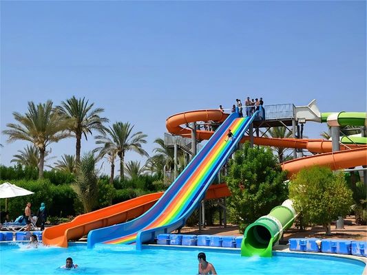 Harga yang bagus Pegang 300kg Taman Air Slide Hiburan Taman Air Rides on line
