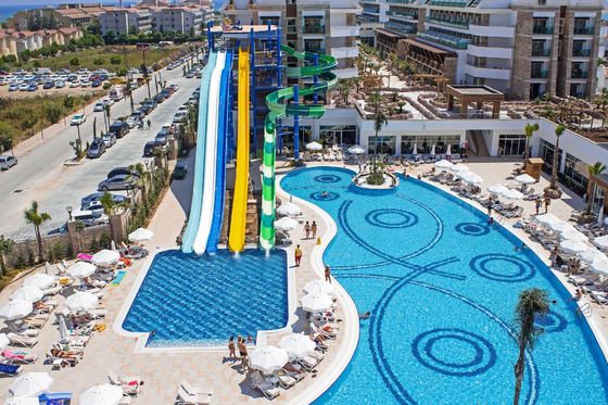 Harga yang bagus Taman Hiburan Air Anak-anak Di Luar Ruang Slide Kolam Renang on line