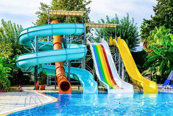 Harga yang bagus Taman Air Luar Ruangan Anak-anak Kolam Renang Peralatan Permainan Air Water Toy Slide on line