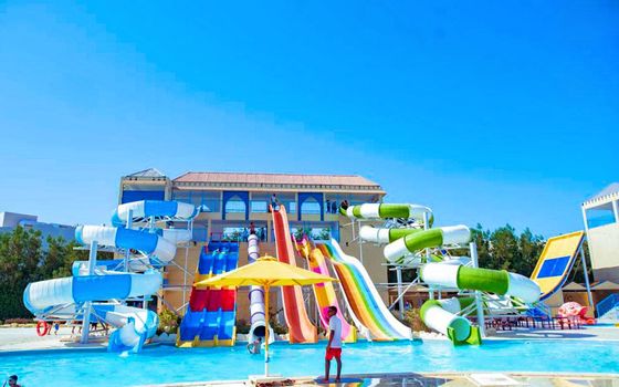 Harga yang bagus Hiburan air Taman bermain anak-anak Kolam renang Slide Untuk taman air on line