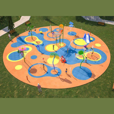 Harga yang bagus Taman Air Anak-anak Kolam Renang Water Sprinkler Pad Water Splash Pad Set untuk Anak-anak on line