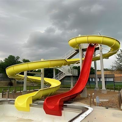 Harga yang bagus Anak-anak Aqua Atractions Games Taman Desain Peralatan Taman bermain Rumah kolam renang Slide on line