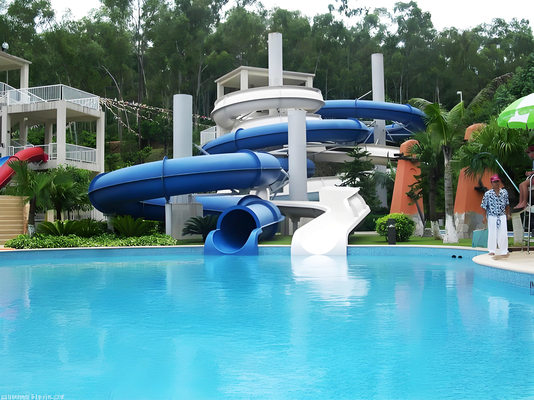 Harga yang bagus Hot Sale Fiberglass Slide Water Park Swimming Pool Amusement Machine Equipment Water Slide Manufacturer on line