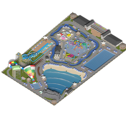 Harga yang bagus 20000 SQM Aqua Park Design Master Plan Custom Water Theme Park Design for Resorts on line
